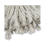 Boardwalk® Banded Cotton Mop Head, #24, White, 12-carton freeshipping - TVN Wholesale