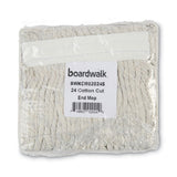 Boardwalk® Banded Cotton Mop Head, #24, White, 12-carton freeshipping - TVN Wholesale