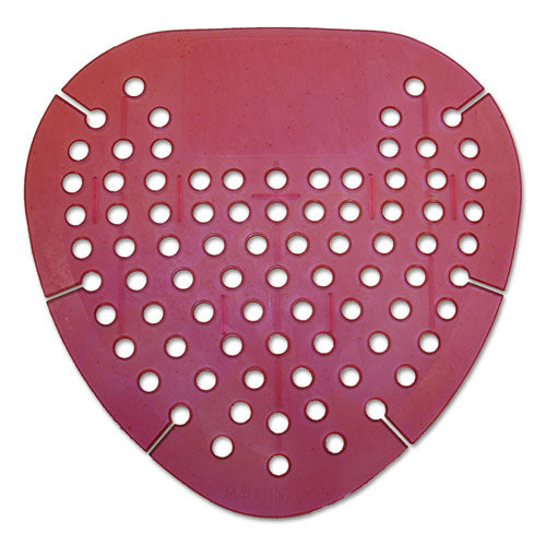 Boardwalk® Gem Urinal Screens, Spiced Apple Scent, Red, 12-box freeshipping - TVN Wholesale