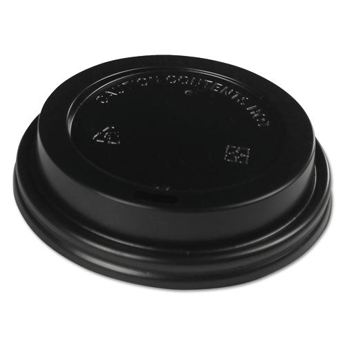 Boardwalk® Hot Cup Lids, Fits 8 Oz Hot Cups, Black, 1,000-carton freeshipping - TVN Wholesale