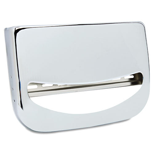 Boardwalk® Toilet Seat Cover Dispenser, 16 X 3 X 11.5, Chrome freeshipping - TVN Wholesale