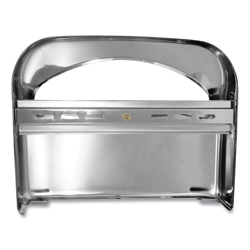 Boardwalk® Toilet Seat Cover Dispenser, 16 X 3 X 11.5, Chrome freeshipping - TVN Wholesale