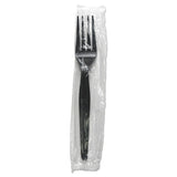 Boardwalk® Heavyweight Wrapped Polystyrene Cutlery, Knife, Black, 1,000-carton freeshipping - TVN Wholesale