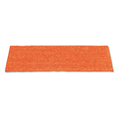 Boardwalk® Microfiber Mop Head, Blue, 18 X 5, Split Microfiber, Hook And Loop Back, Dozen freeshipping - TVN Wholesale