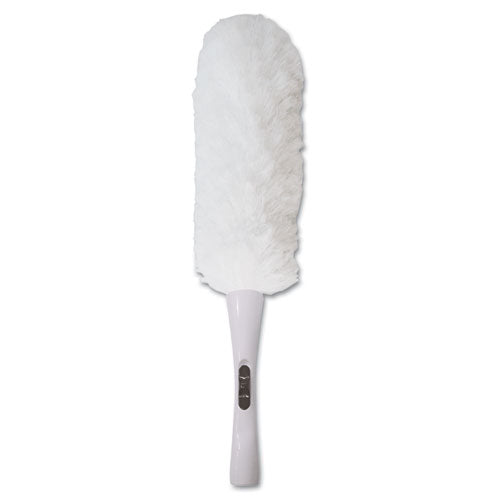 Boardwalk® Microfeather Duster, Microfiber Feathers, Washable, 23", White freeshipping - TVN Wholesale