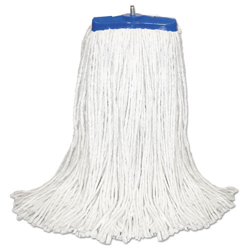 Boardwalk® Cut-end Lie-flat Mop Head, Rayon, 16oz, White, 12-carton freeshipping - TVN Wholesale