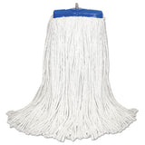 Boardwalk® Cut-end Lie-flat Mop Head, Rayon, 16oz, White, 12-carton freeshipping - TVN Wholesale