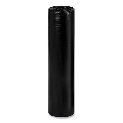 Boardwalk® Repro Low-density Can Liners, For Slim Jim Containers, 23 Gal, 1 Mil, 28 X 45, Black, 15 Bags-roll, 10 Rolls-carton freeshipping - TVN Wholesale