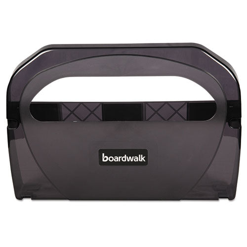 Boardwalk® Toilet Seat Cover Dispenser, 17.25 X 3.13 X 11.75, Smoke Black freeshipping - TVN Wholesale