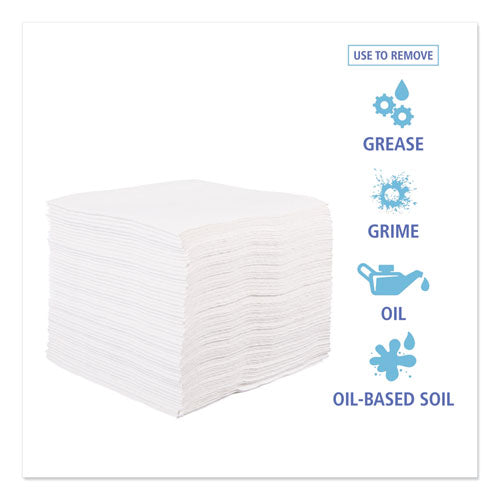 Boardwalk® Drc Wipers, White, 12 X 13, 12 Bags Of 90, 1080-carton freeshipping - TVN Wholesale