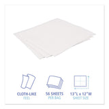 Boardwalk® Drc Wipers, White, 12 X 13, 18 Bags Of 56, 1008-carton freeshipping - TVN Wholesale