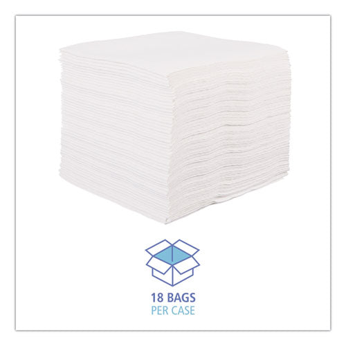 Boardwalk® Drc Wipers, White, 12 X 13, 18 Bags Of 56, 1008-carton freeshipping - TVN Wholesale