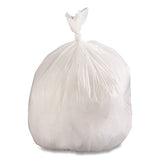 Boardwalk® Linear Low Density Industrial Can Liners, 45 Gal, 0.9 Mil, 40 X 46, White, 100-carton freeshipping - TVN Wholesale