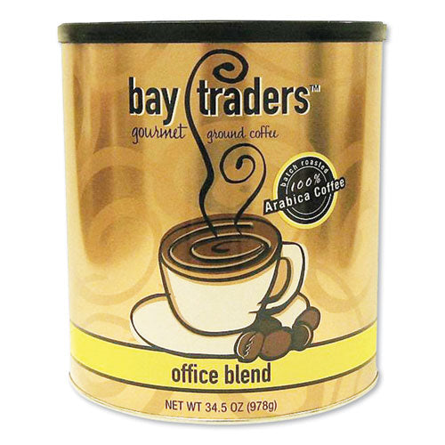 bay traders™ Office Blend Ground Coffee, 34.5 Oz Can freeshipping - TVN Wholesale