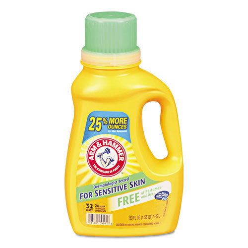 Arm & Hammer™ He Compatible Liquid Detergent, Unscented, 50 Oz Bottle freeshipping - TVN Wholesale