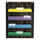 Carson-Dellosa Education Storage Pocket Chart, 10 Pockets, 14 X 47, Black freeshipping - TVN Wholesale