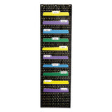 Carson-Dellosa Education Storage Pocket Chart, 10 Pockets, 14 X 47, Black freeshipping - TVN Wholesale