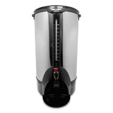 Coffee Pro Home-business 100-cup Double-wall Percolating Urn, Stainless Steel freeshipping - TVN Wholesale