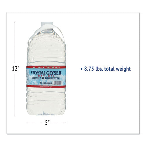 Crystal Geyser® Alpine Spring Water, 1 Gal Bottle, 6-case, 48 Cases-pallet freeshipping - TVN Wholesale