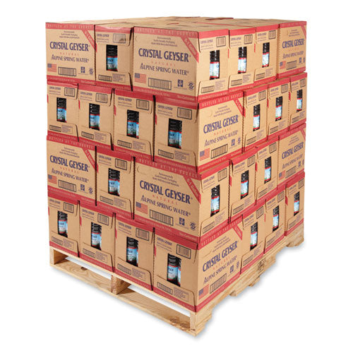 Crystal Geyser® Alpine Spring Water, 1 Gal Bottle, 6-case, 48 Cases-pallet freeshipping - TVN Wholesale