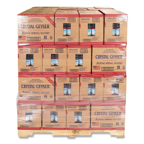 Crystal Geyser® Alpine Spring Water, 1 Gal Bottle, 6-case, 48 Cases-pallet freeshipping - TVN Wholesale