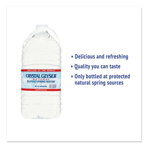 Crystal Geyser® Alpine Spring Water, 1 Gal Bottle, 6-case, 48 Cases-pallet freeshipping - TVN Wholesale