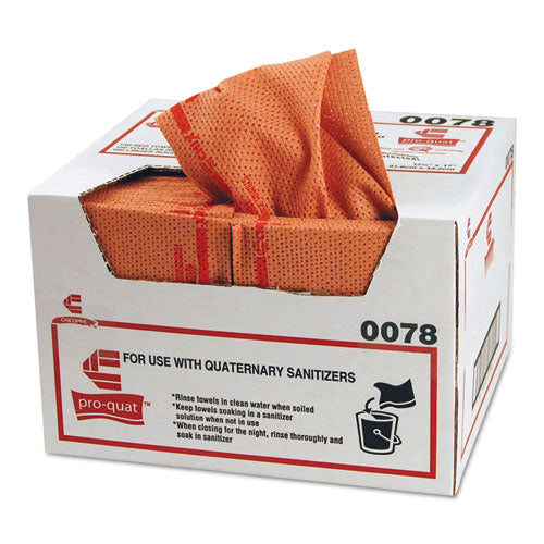 Chix® Pro-quat Fresh Guy Food Service Towels, Heavy Duty, 12 1-2 X 17, Red, 150-carton freeshipping - TVN Wholesale