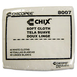 Chix® Soft Cloths, 13 X 15, White, 1200-carton freeshipping - TVN Wholesale