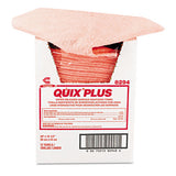 Chix® Quix Plus Cleaning And Sanitizing Towels, 13 1-2 X 20, Pink, 72-carton freeshipping - TVN Wholesale