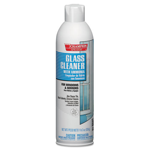 Chase Products Champion Sprayon Glass Cleaner With Ammonia, 19 Oz Aerosol Spray, 12-carton freeshipping - TVN Wholesale