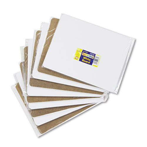 Creativity Street® Unruled Dry-erase Student Board, Melamine, 12 X 9, White, 10-set freeshipping - TVN Wholesale
