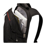 Case Logic® Diamond 14" Backpack, 6.3" X 13.4" X 17.3", Black freeshipping - TVN Wholesale