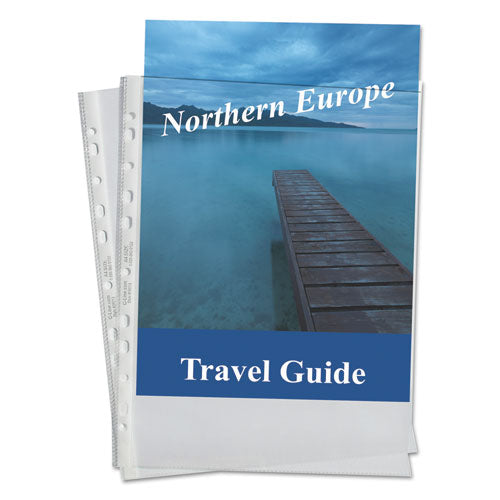 C-Line® Standard Weight Poly Sheet Protectors, Clear, 2", 11 3-4 X 8 1-4, 50-bx freeshipping - TVN Wholesale