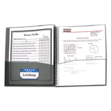 C-Line® Eight-pocket Portfolio, Polypropylene, 8.5 X 11, Smoke-smoke freeshipping - TVN Wholesale