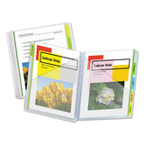 C-Line® 10-pocket Poly Portfolio With Write-on Tabs, 8.5 X 11, Clear-clear freeshipping - TVN Wholesale