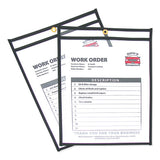 C-Line® Shop Ticket Holders, Stitched, Both Sides Clear, 75 Sheets, 9 X 12, 25-box freeshipping - TVN Wholesale