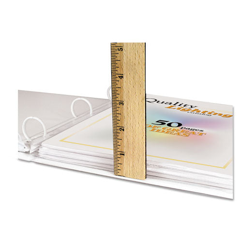 C-Line® High Capacity Polypropylene Sheet Protectors, Clear, 50", 11 X 8 1-2, 25-bx freeshipping - TVN Wholesale