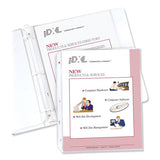C-Line® Heavyweight Polypropylene Sheet Protectors, Clear, 2", 8 1-2 X 5 1-2, 50-box freeshipping - TVN Wholesale