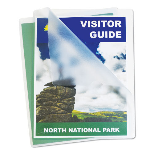 C-Line® Deluxe Vinyl Project Folders, Letter Size, Clear, 50-box freeshipping - TVN Wholesale