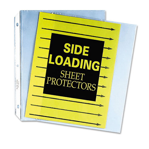 C-Line® Side Loading Polypropylene Sheet Protectors, Clear, 2", 11 X 8 1-2, 50-bx freeshipping - TVN Wholesale
