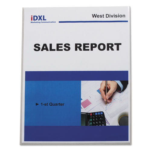 C-Line® Top-load No-hole Sheet Protectors, Heavyweight, Clear, 2" Capacity, 25-bx freeshipping - TVN Wholesale