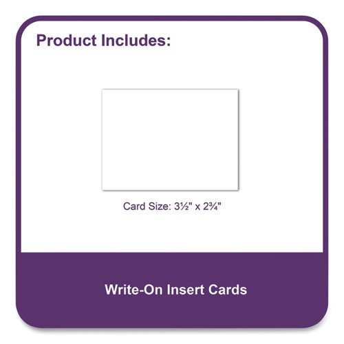 C-Line® Self-adhesive Labeling Pockets, Top Load, 3 3-4 X 3, Clear, 25-pack freeshipping - TVN Wholesale