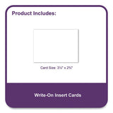 C-Line® Self-adhesive Labeling Pockets, Top Load, 3 3-4 X 3, Clear, 25-pack freeshipping - TVN Wholesale