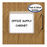 C-Line® Self-adhesive Labeling Pockets, Top Load, 3 3-4 X 3, Clear, 25-pack freeshipping - TVN Wholesale