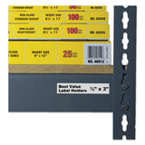 C-Line® Self-adhesive Label Holders, Top Load, 1-2 X 3, Clear, 50-pack freeshipping - TVN Wholesale