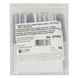 C-Line® Self-adhesive Label Holders, Top Load, 1-2 X 3, Clear, 50-pack freeshipping - TVN Wholesale