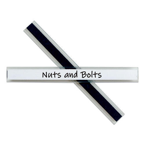 C-Line® Clear Magnetic Label Holders, Side Load, 6 X 0.5, Clear, 10-pack freeshipping - TVN Wholesale