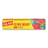 Glad® Clingwrap Plastic Wrap, 200 Square Foot Roll, Clear, 12 Rolls-carton freeshipping - TVN Wholesale