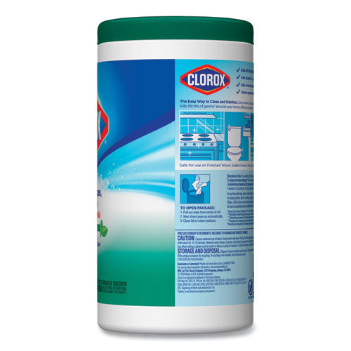 Clorox® Disinfecting Wipes, Fresh Scent, 7 X 8, White, 75-canister, 6 Canisters-carton freeshipping - TVN Wholesale
