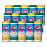 Clorox® Disinfecting Wipes, 7x8, Fresh Scent-citrus Blend, 35-canister, 3-pk, 5 Packs-ct freeshipping - TVN Wholesale